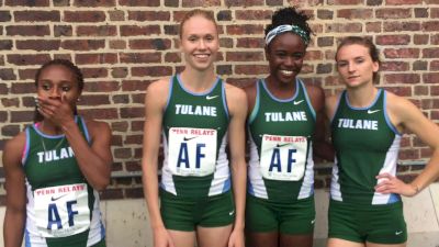 Tulane Women 4x4, SMR after historic weekend for program