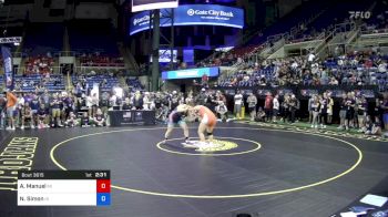 164 lbs Semis - Amarisa Manuel, Michigan vs Naomi Simon, Iowa