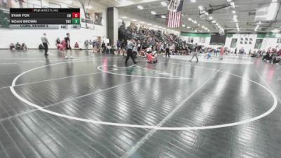 132 lbs Cons. Round 5 - Evan Fox, Open Mats vs Noah Brown, Team Missouri Select