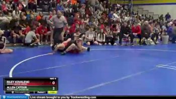 160 lbs Quarterfinal - Allen Catour, Assumption, Davenport vs Riley Kovaleski, Dallas Center-Grimes