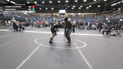 141 lbs Champ. Round 2 - Thomas Blackmon, Missouri Baptist University vs Aidan Watts, Concordia (Neb.)
