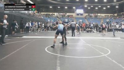 165 lbs Cons. Round 5 - Jai Christian Washington, Murray State vs Jonathan Richardson, Keiser University