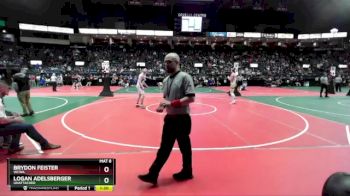 209 lbs Quarterfinal - Brydon Feister, WCWA vs Logan Adelsberger, Unattached