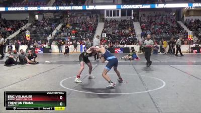 106 lbs Quarterfinal - Trenton Frank, Scott City vs Eric Vielhauer, Bobcat Wrestling Club