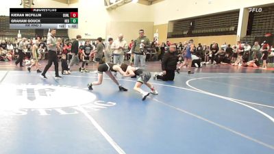 89 lbs Rr Rnd 3 - Kieran McFillin, Cunliffes Corner Black - ESC vs Graham Gouck, New England Gold - ESC