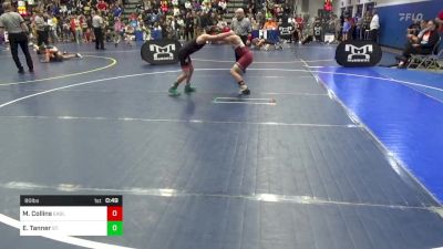 80 lbs Consy 1 - Mason Collins, Eagle W.C. vs Evan Tanner, St. Raphael