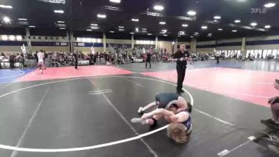 132 lbs Quarterfinal - Nick Bulanin, Club EG vs Luke Burgar, Silverback WC