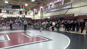 JV-25 lbs 3rd Place Match - Addie Brown, Cedar Rapids Kennedy vs Lilly Colburn, Benton Community