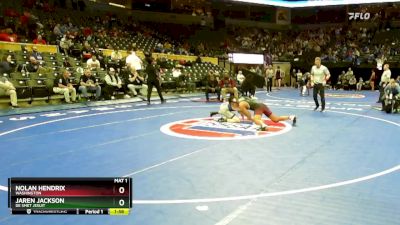 190 Class 3 lbs Champ. Round 1 - Jaren Jackson, De Smet Jesuit vs Nolan Hendrix, Washington