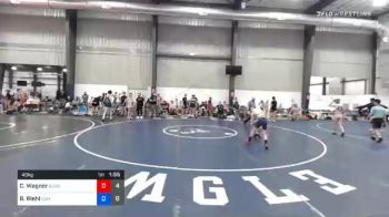 48 kg Prelims - Carden Wagner, Ground Up USA vs Benjamin Riehl, Easton Gold Medal