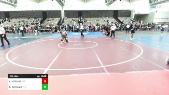 172-H lbs Consi Of 8 #1 - Kalonji Williams, Immortals Wrestling Club vs Ali Khawaja, Fairfax