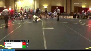 155 lbs Round 1 (4 Team) - Reed Wilson, Bad Bass vs Kieler Branch, The Untouchables Black