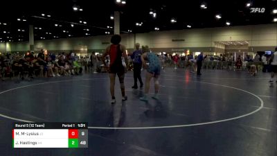 182 lbs Round 5 (10 Team) - Maximiliano Munoz-Lysius, Wrestling University vs James Hastings, Terre Haute North