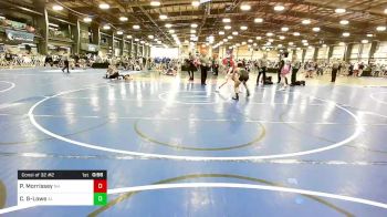 105 lbs Consi Of 32 #2 - Peter Morrissey, NH vs Caleb Gray-Lowe, AL