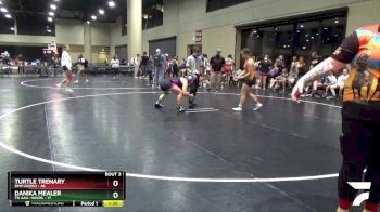 155 lbs Placement (4 Team) - Turtle Trenary, BMM Rodeo vs Danika Mealer, TN AAU- Havok