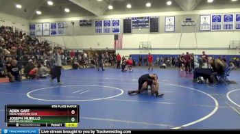 113 lbs 5th Place Match - Joseph Murillo, Huntington Beach vs Aden Gaff, SoCal Wrestling Club