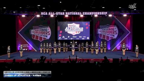 Cheer UP Athletics - Karma [2026 L2 Junior - D2 - Medium Day 2] 2026 NCA All-Star National Championship
