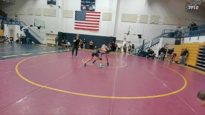 132 lbs Round 3 - Auzzy Carter, Powell Middle School vs Garrett Henley, Lovell Middle School