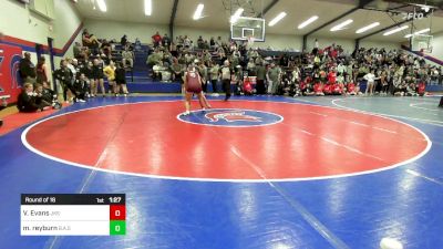 145 lbs Round Of 16 - Victoria Evans, Jenks vs Mylee Reyburn, Broken Arrow Girls