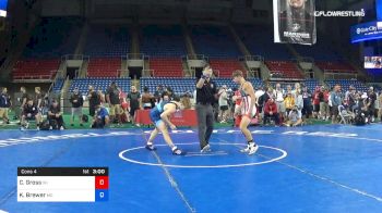 132 lbs Cons 4 - Caleb Gross, Wisconsin vs Khyler Brewer, Missouri