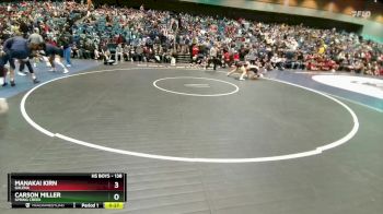 138 lbs Cons. Round 1 - Carson Miller, Spring Creek vs Manakai Kirn, Galena