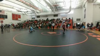 285 lbs Quarterfinal - Daniel Clawson, Riverton vs Roland Burton, Wyoming Indian