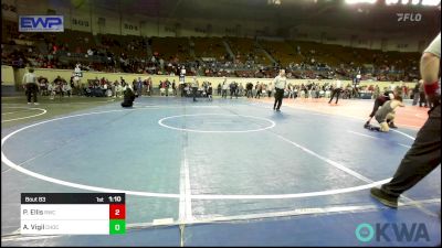 83 lbs Final - Payton Ellis, Rwc vs Abel Vigil, Choctaw Ironman Youth Wrestling