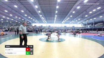 160 lbs Rr Rnd 2 - David Lisk, Triumph Maize vs Conner Hayden, Rampage