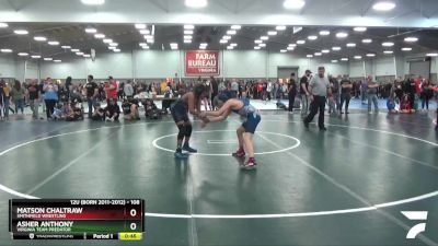 108 lbs 1st Place Match - Matson Chaltraw, Smithfield Wrestling vs Asher Anthony, Virginia Team Predator