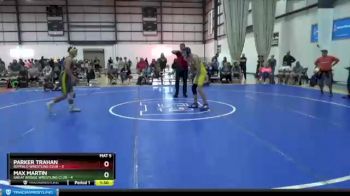 120 lbs Round 3 (6 Team) - Parker Trahan, BUFFALO WRESTLING CLUB vs Max Martin, GREAT BRIDGE WRESTLING CLUB