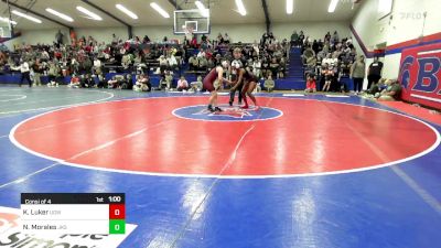 145 lbs Consi Of 4 - Kelice Luker, Union Girls JH vs Natalia Morales, Jenks