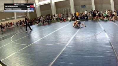67 lbs Cons. Round 2 - Jordan Buckley, Montana vs Kaycen Rodriguez, Hawk Wrestling Club
