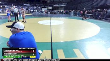 116-127 lbs Round 3 - Jocelyn Carter, Askeo International Mat Club vs Grace Reagan, Tahoma Jr. Bears Wrestling Club