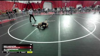 102 lbs Champ. Round 1 - ELi Phrakonkham, Minnesota vs Rex Lancaster, Holmen Viking Wrestling Club