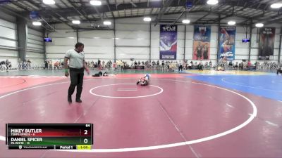 64 lbs Rd# 8- 12:30pm Saturday Final Pool - Mikey Butler, Terps XPress vs Daniel Spicer, PA White