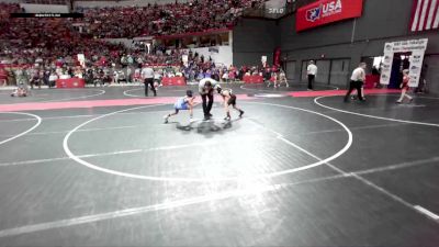 69 lbs Champ. Round 1 - Beau Baxter, Oregon Wrestling Club vs Grant Ross, Superior
