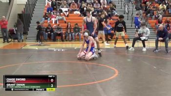 113 lbs 7th Place Match - Chase Sword, Mapleton vs Grant Swain, St. Mary Central Catholic (Sandusky)