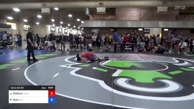 52 kg Cons 64 #2 - Joseph Pellicci, Connecticut vs Paul Ruiz, California