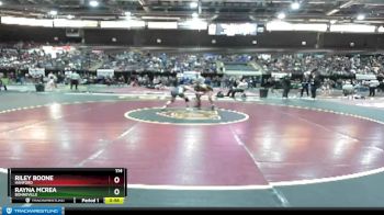 114 lbs Cons. Round 2 - Riley Boone, Hanford vs Rayna McRea, Bonneville