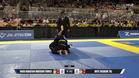 Rhys Theodore Tse vs David Sebastian Orbegoso Torres 2025 Pan Kids Jiu-Jitsu IBJJF Championship