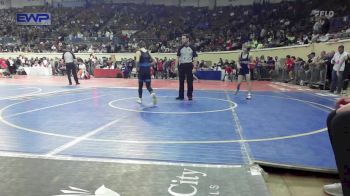 92 lbs Round Of 64 - Ashton Fee, Enid Junior High vs Zayde Holmes, Hobart Bearcats