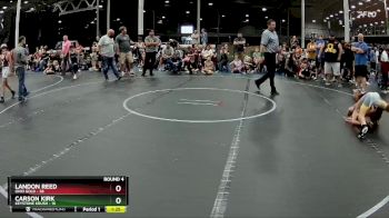 92 lbs Placement (4 Team) - Landon Reed, Ohio Gold vs Carson Kirk, Keystone Krush