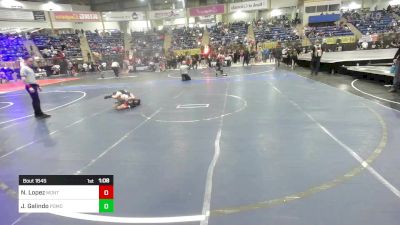 77 lbs Quarterfinal - Noah Lopez, Montrose Elite vs Jaydyn Galindo, Pomona Elite