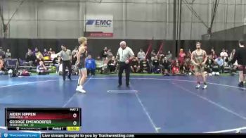 135 lbs Quarterfinals (8 Team) - Aiden Hippen, Iowa Gold vs George Emendorfer, Tennessee Red