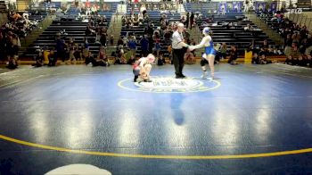 155 lbs 1st Place Match - Camilla Hathaway, Mount Lebanon Hs vs Makayla Taylor, Clearfield Area Hs