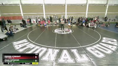 170 lbs Semis (4 Team) - Imani Satiacum, Mat Demons vs Pepper Streight, Utah Green