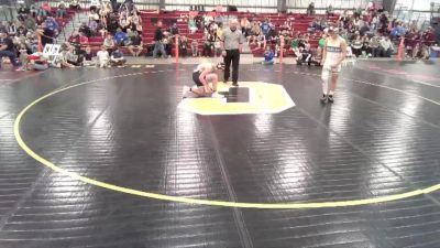 132 lbs Round 2 (8 Team) - Camdon Burkey, Skyview vs Grady Bohlander, Wheatland