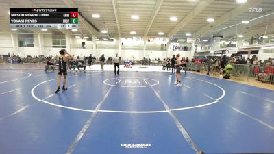100 lbs Consi Of 16 #2 - Mason Verrocchio, Empire WC vs Yovani Reyes, Providence BTS