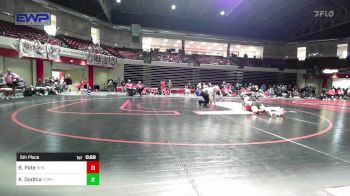 135 lbs 5th Place - Brooke Pate, Bixby Girls HS vs Karissa Godhia, Coppell High School Girls