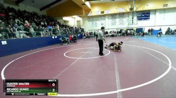 175 lbs Cons. Round 2 - Hunter Walter, Shiprock vs Ricardo Nunez, Lee Williams HS